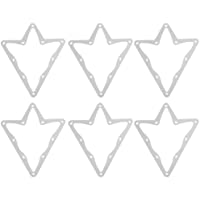 Los mejores  - Alomejor1 6 Piezas de Billar Hoja de Bastidor mágico Billar triángulo Cue Rack Ball Magic Rack Sheet para 10 Bolas…